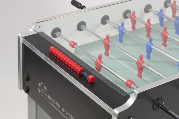 Table football Garlando Class Indoor with glass cover without coin validator